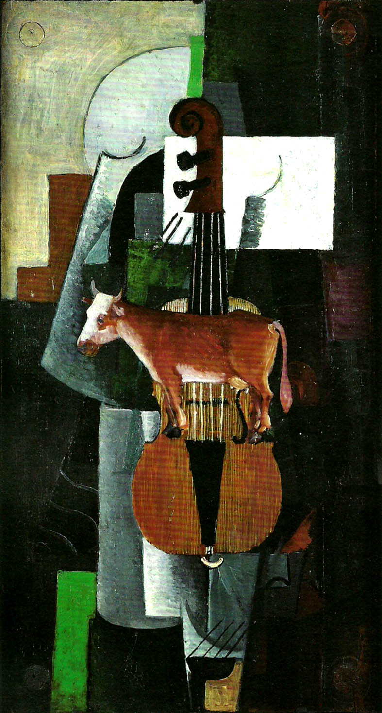 cow and violin